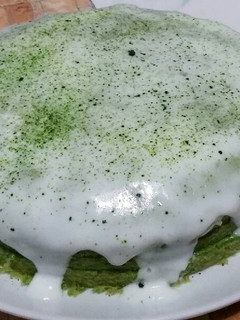 Foto resep Cake Greentea Saus Matcha