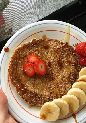Una foto de Tortitas de avena con frutas