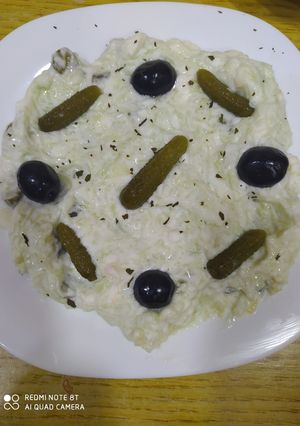 صورة لوصفة سلطة خيار سورية