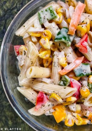 A picture of Cold Pasta Salad.