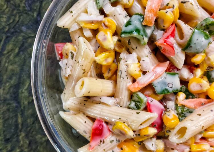 Steps to Prepare Super Quick Homemade Cold Pasta Salad