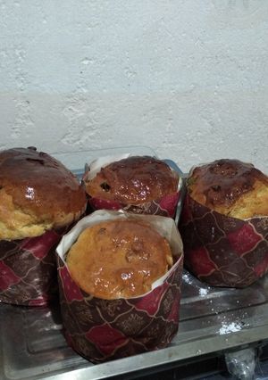 Una foto de Pan dulce del libro (doña petrona)