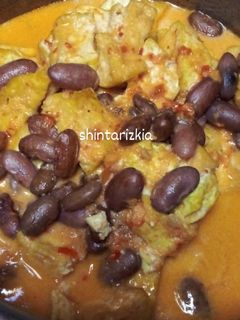 Foto resep Sayur Tahu dan Kacang Merah