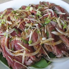 A picture of Beef Tataki.
