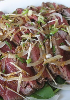 A picture of Beef Tataki.