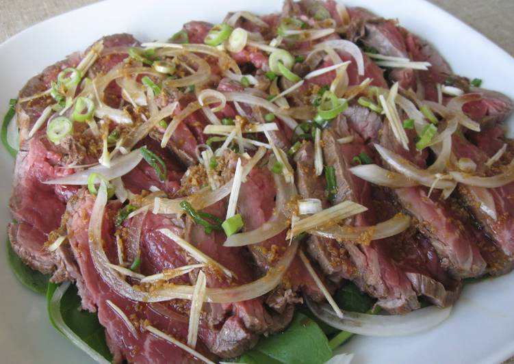 Steps to Make Award-winning Beef Tataki