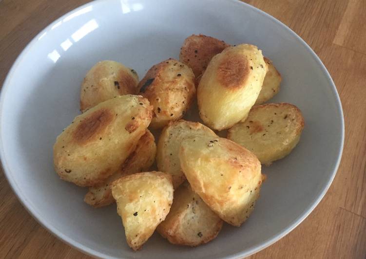 Recipe of Super Quick Homemade Vegetarian Roast Potatoes 🥔