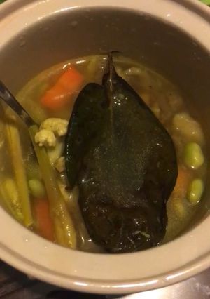 Foto resep Bubur Kuah Soto slowcooker (Mpasi 7mo)