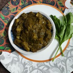 A picture of Palak ki sabji.