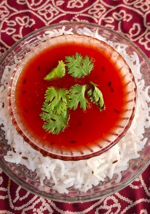 A picture of Beetroot Soup.