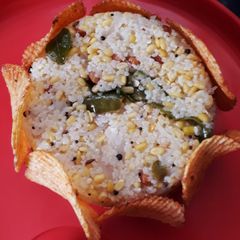 Wheat Rawa Moong Dal Upma A picture of Wheat Rawa Moong Dal Upma.