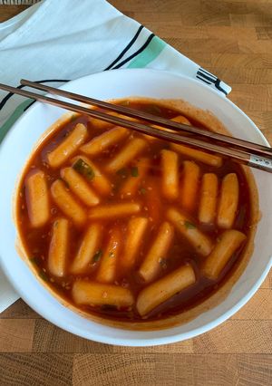 Une photo de ☆Tteokbokki, Sauce Coréenne Sucrée Salée☆