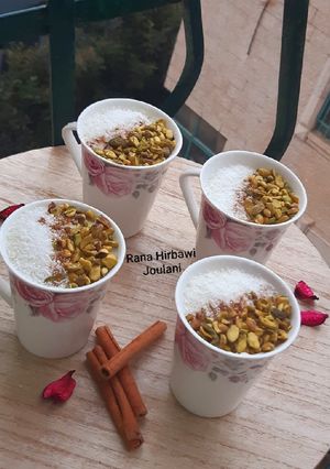 صورة لوصفة سحلب 😍😍