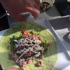 Tuna Spinach Wrap A picture of Tuna Spinach Wrap.