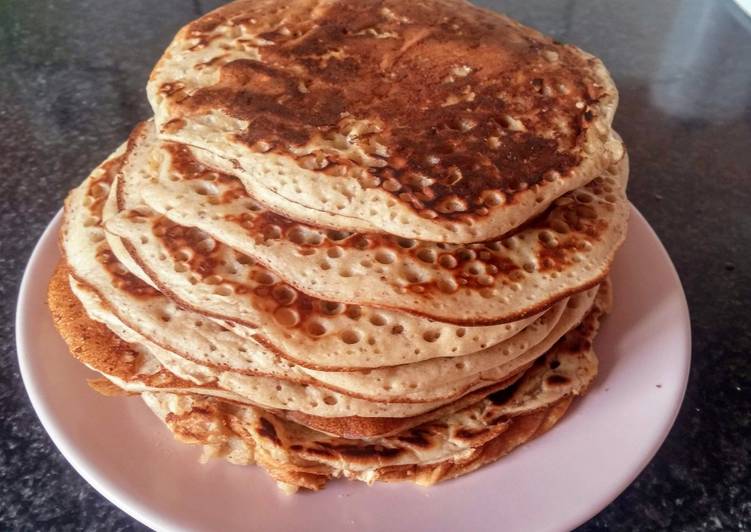 Étapes pour Préparer Super rapide Fait maison Pancakes (vegan)