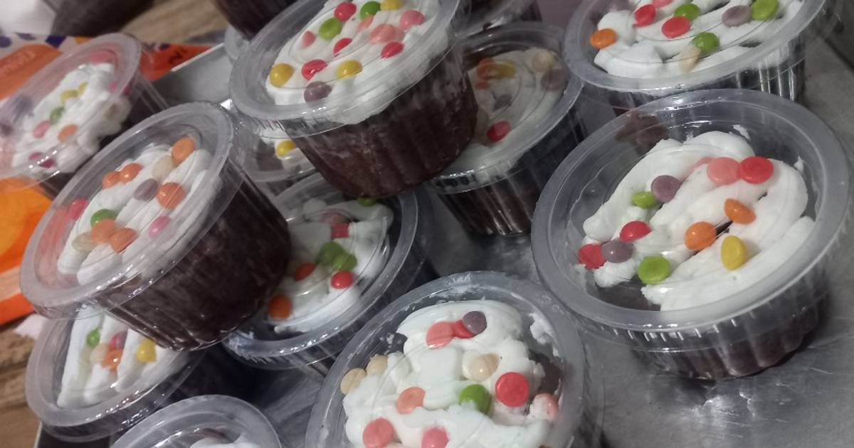 475 resep brownies kukus cup enak dan mudah Cookpad