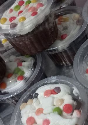 Foto resep Brownis cup kukus