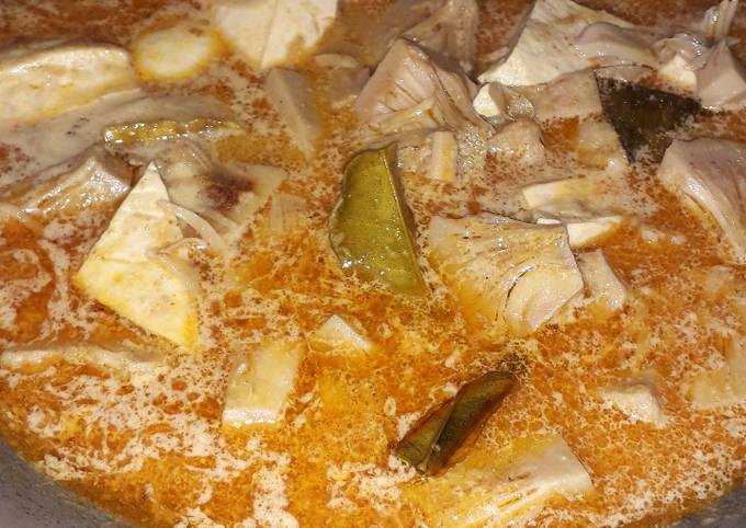 Ini dia! Resep bikin Sayur nangka with tofu (tahu) yang gurih