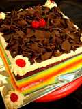Rainbow Cake Kukus