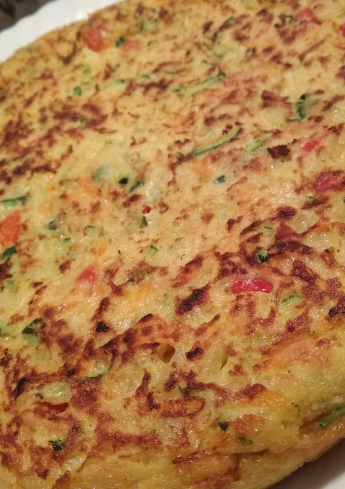 Una foto de Tortilla de verduras light