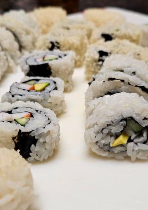 A picture of Pressure Cooker Sushi Rice.