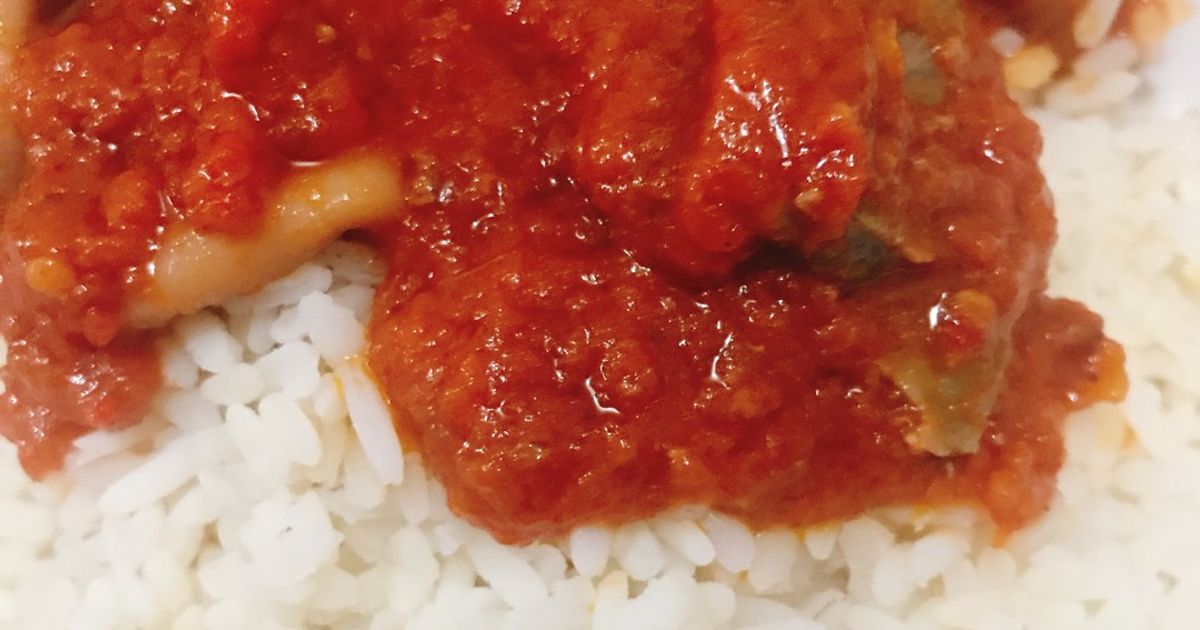 Buka Stew And Rice Recipe by Miss Sally - Cookpad