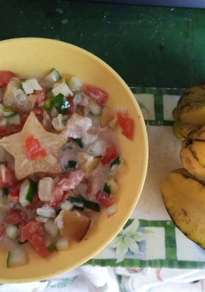 Una foto de Ensalada Estrella Valentín