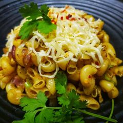 A picture of Masala macaroni.