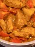 Gà Nấu Cà Chua Vị Cà Ri Masala