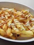 ลองทำเฟรนช์ฟรายหม้ออบลมร้อนครั้งแรก🍟 ราดด้วย Garlic sauce