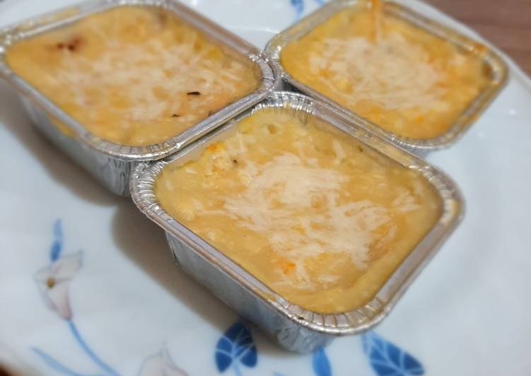 Pastel tutup isi tahu telur // snack mpasi