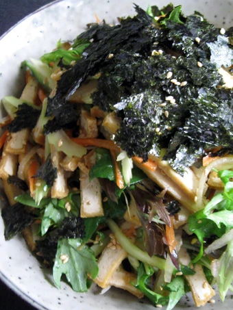 Easy Way Make Recipe Fried Tofu Salad that is Can Pamper Your Tongue, Really Delicious}