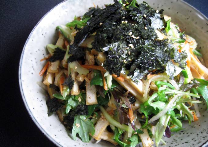 Fried Tofu Salad