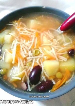 A picture of #243 🥔Minestrone Fantasia 🥕.