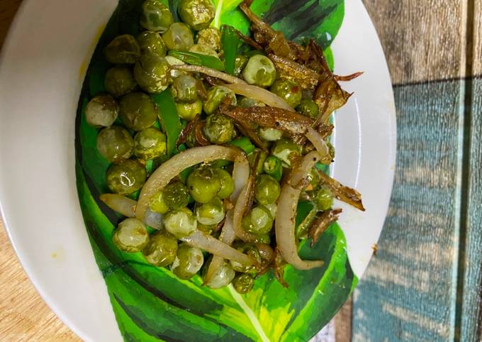 Terung pipit goreng cili