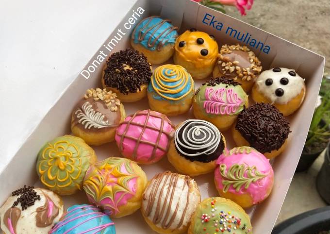 Resep Donat imut ceria Anti Gagal