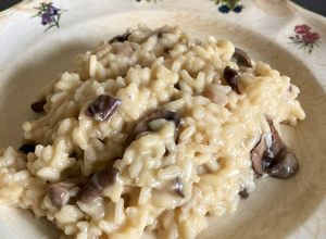 Una foto de Auténtica receta italiana-Risotto ai funghi (con setas)