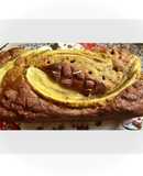 Budín de banana y nueces
