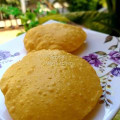A picture of Wheat puri.
