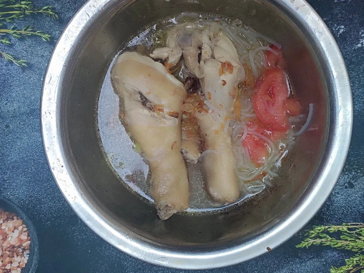 Langkah Gampang Membikin Resep Sop Ayam Pak Min Klaten yang Lezat Sekali Anti Ribet, Bisa Manjain Lidah