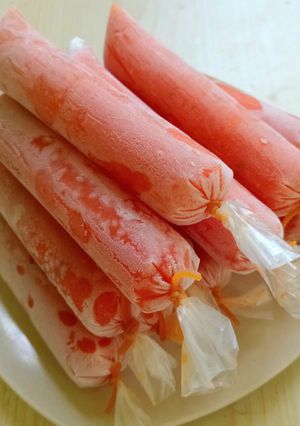 Foto resep Es Lilin Pepaya Selasih
