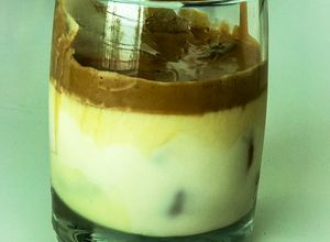 Una foto de Dalgona coffee fit