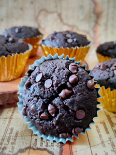 Foto resep Chocolate Custard Muffin ala Dan Lepard 🧁🧁 Highly recommended!
