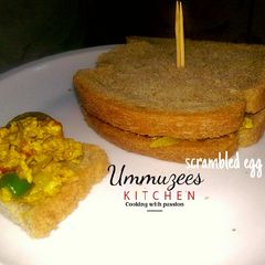 A picture of Scrambled Sandwich.