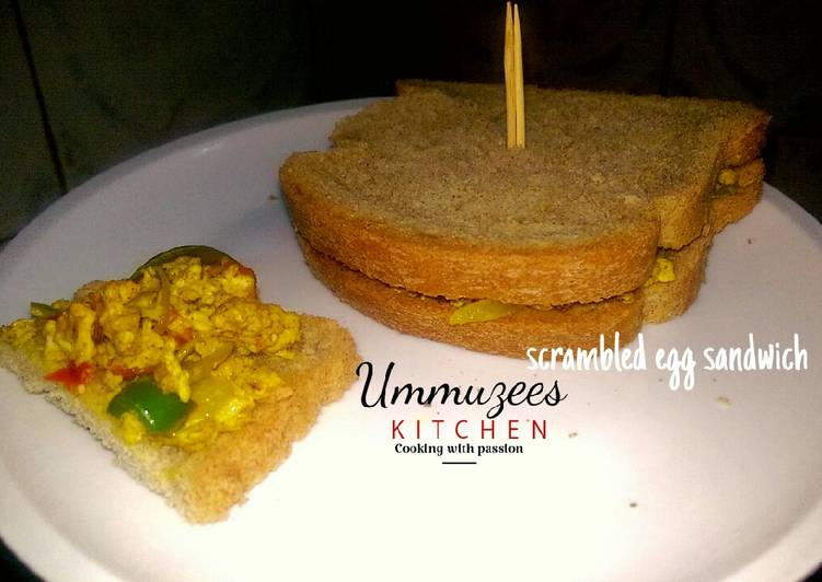 Recipe of Super Quick Homemade Scrambled Sandwich | This is Recipe So Awesome You Must Test Now !!