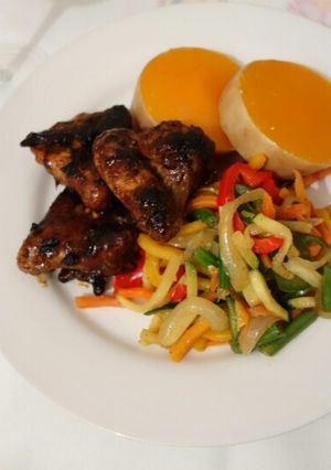 A picture of Grilled wings.