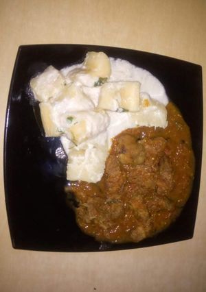 A picture of Mhogo wa Nazi#Localfoodcontest_mombasa#:.