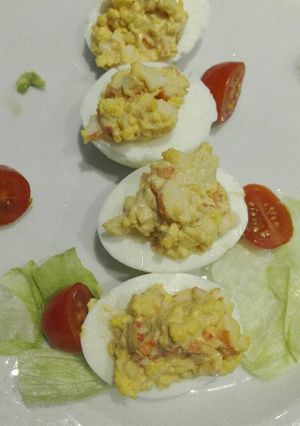 Foto principal de Huevos rellenos de cangrejo