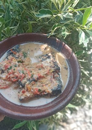 Foto resep Pecak tempe bakar bumbu santan