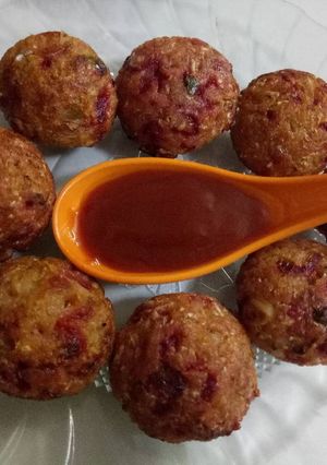 A picture of Dalia veggies balls.